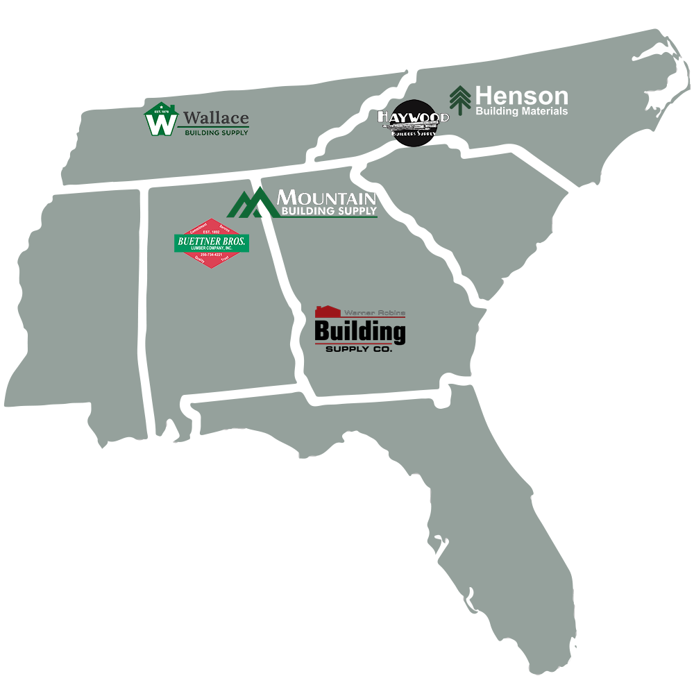 Southeast Building Supply locations